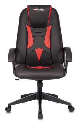 Кресло игровое ZOMBIE Viking-8 черный/красный