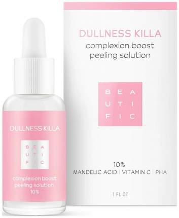 Пилинг для лица Beautific Dullness Killa кислотный, всесезонный, 30 мл