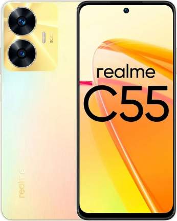 Смартфон Realme RMX3710 C55 256Gb 8Gb перламутровый моноблок 3G 4G