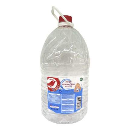 Детская питьевая вода АШАН негазированная 5 л