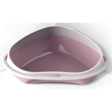 Moderna туалет лоток угловой corner tray 55x45x13h см серый