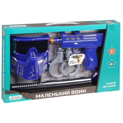 Игровой набор «Полиция» из серии «Маленький воин» от ТМ «Компания друзей» понравится каждому ребенку. С этим  ...