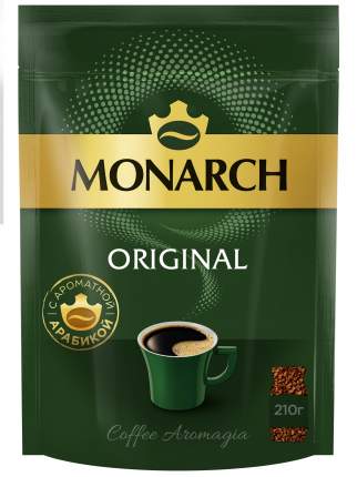 Кофе растворимый Monarch Original сублимированный, 210 г