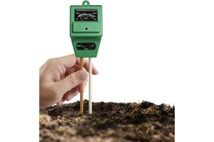 Электронный измеритель pH, влажности, температуры и освещенности почвы PH-300