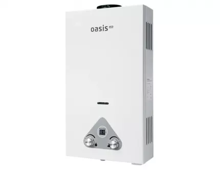 Газовая колонка Oasis Eco W-16, Серия Eco Standart, 16 кВт, 8 л в мин, Электронный розжиг