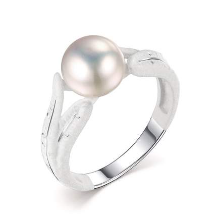 Тип огранки: кабошон, Материал изделия: серебро, Цвет вставки: белый, Тип: кольцо, Цвет материала:   ...