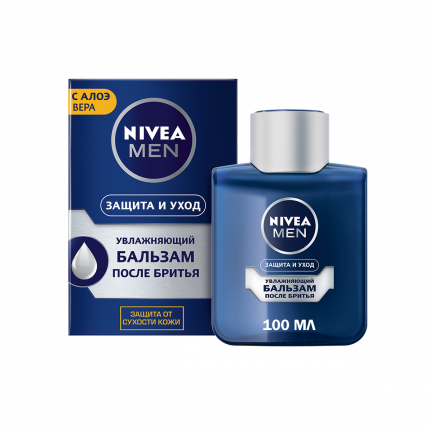 Бальзам после бритья NIVEA "Защита и уход", 100 мл