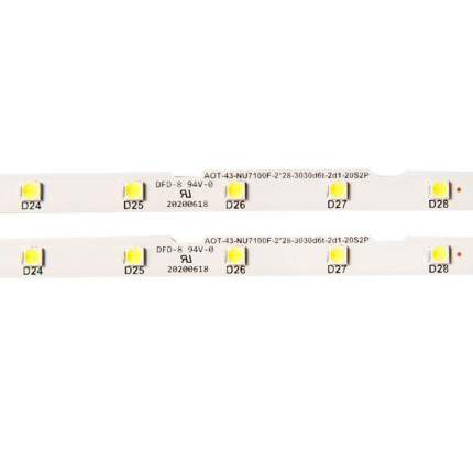 Светодиодная подсветка RocknParts  для телевизоров Samsung 2x38LED (2 шт)