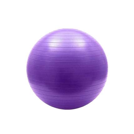 Гимнастический мяч (фитбол) 65 см фиолетовый