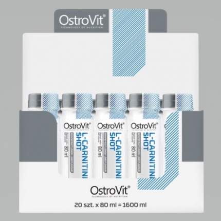 OstroVit L-Карнитин Shot 20 x 80 млOstroVit Карнитин Shot это высококачественная биологически активная добавка, которая является  ...