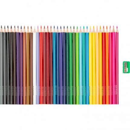 Карандаши цветные "ColorPics", 36 цветов + точилка
