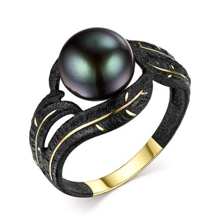 Кольцо из серебра 925 пробы с натуральным культивированным жемчугом АА (средний размер жемчужины 6-9,5 мм) из  ...