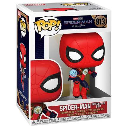 Red chrome spiderman store pop