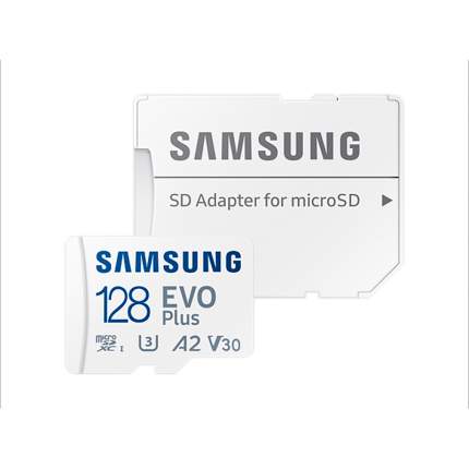 Карта памяти Samsung Micro SDXC 128Гб Evo Plus (MB-MC128KA/RU)
