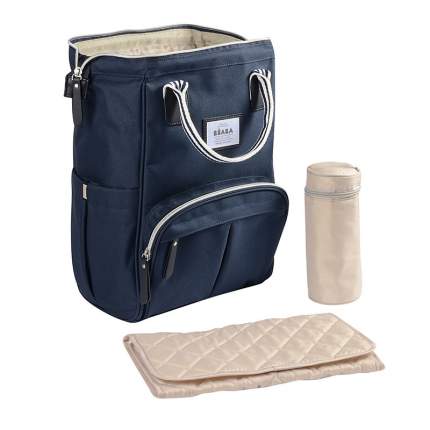 Рюкзак-сумка для мамы Beaba Sac Wellington Bleu Mari