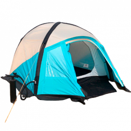 Кровать для кемпинга надувная 1 местная 70 см camp bed air quechua