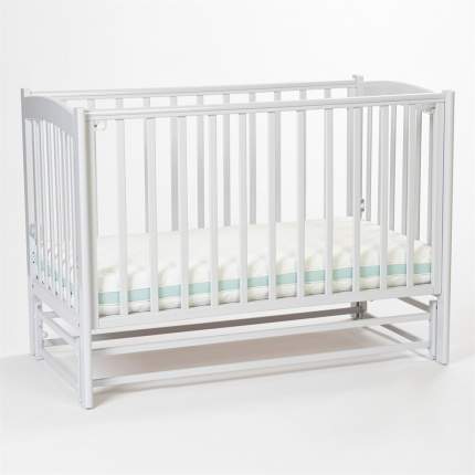 Детская кровать Mr Sandman Pocket Base 120х60, с маятником из массива бука, 0-5 лет, серый -  ...