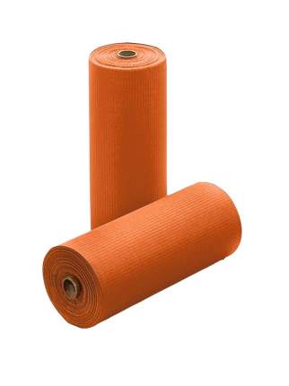 Фартук Кристидент бумажно-полиэтиленовый для пациентов оранжевый 61х53 см 80 шт. в рулоне
