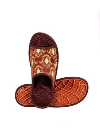 Материал: полиэстер, Тип: массажные тапочки, Цвет: бордовый, Цвет производителя:   ...