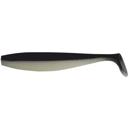Виброхвост Helios Trofey 5.5"/14см Black & White 4шт. (HS-25-023), Helios,   ...