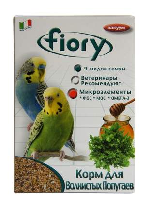 Основной корм FIORY Pappagallini для волнистых попугаев 1000 г