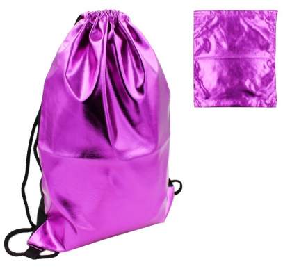 Мешок для обуви MC-Basir Голография 32 х 42 см, фиолетовый