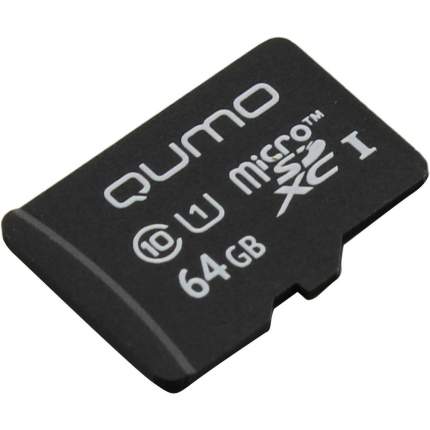 Карта памяти Micro SecureDigital 64Gb Qumo UHS-I 3.0 ( QM64GMICSDXC10U1NA )
