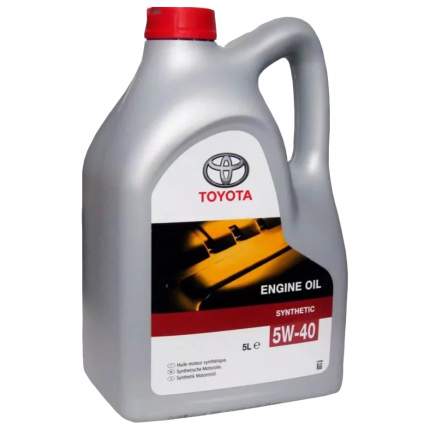 Моторное масло Toyota Engine Oil Synthetic 5W-40 5л