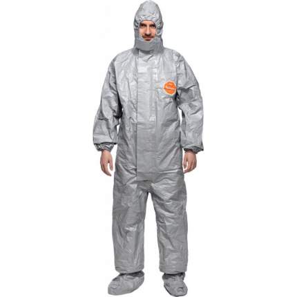 Комбинезон одноразовый защитный Тайкем 6000F с носками цв.СЕРЫЙ   ...