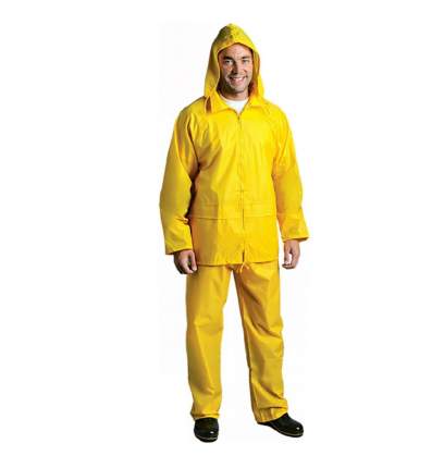 Описание Костюм влагозащитный (нейлон/ПВХ) желтыйСпецодежда непромокаемая: костюм влагозащитный (куртка, брюки).Материал: нейлон с ПВХ покрытием.Цвет: желтыйТовар имеет  ...