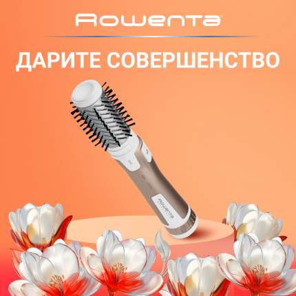 Фен-щетка Rowenta CF9520F0 1000 Вт золотистый, белый