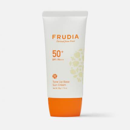 Крем-праймер для лица FRUDIA тональный, солнцезащитный SPF50+ PA+++, 50 мл