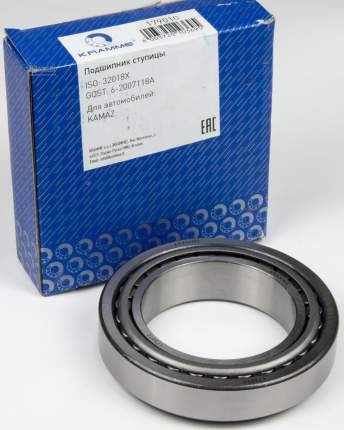 Подшипник Ступицы Kramme Для Ам Kamaz 32018X 62007118А   ...