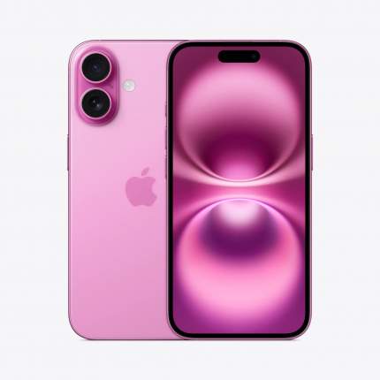 Смартфон Apple iPhone 16 256Gb pink sim+eSim