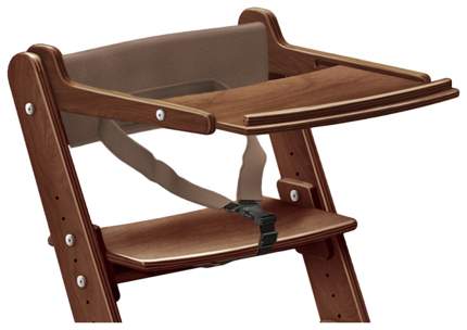 Комплект Конёк-Горбунёк столик на стул и ограничитель, цвет: тик/шоколад