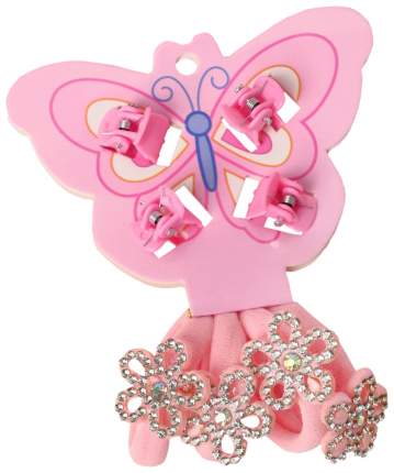 Набор аксессуаров для волос детский Сима-ленд Розовый перелив   ...