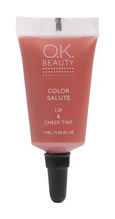 Губная помада O.K.Beauty Color Salute Lip & Cheek Tint 7мл