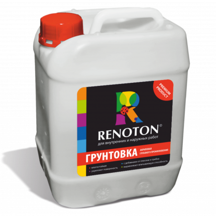 Область применения:Для внутренних и наружных работ. Обеспыливания, укрепления и обработки пористых ,сильно впитывающих поверхностей перед нанесением  ...