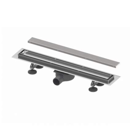 Дренажный канал TECE TECElinus 700 мм с решеткой steel и основой для плитки tile 15103079