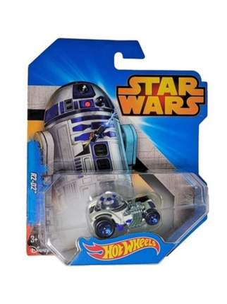 Машинка Hot Wheels тематическая коллекционная оригинал STAR WARS R2-D2 белый CGW37 Хот Вилс-лидер в производстве игрушечных  ...