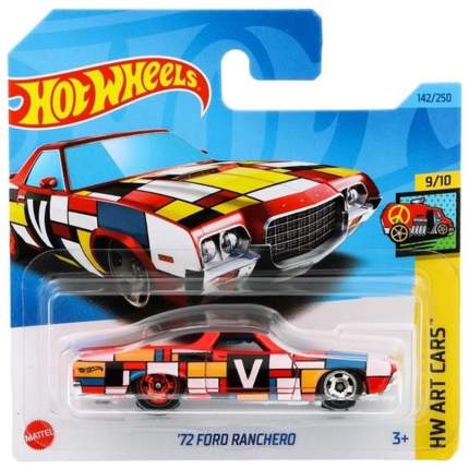 HKH53 Машинка игрушка Hot Wheels металлическая коллекционная 72 FORD RANCHERO красный. Хотите порадовать своего ребенка на  ...