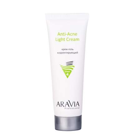 Крем-гель для жирной и проблемной кожи Aravia Professional Anti-Acne Light Cream 50 мл