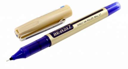 Ручка-роллер "Zebra BE & DX7", 0,7 мм, синяя