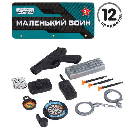Игровой набор из серии «Маленький воин» от ТМ «Компания друзей» понравится каждому ребенку. Большое количество предметов,  ...