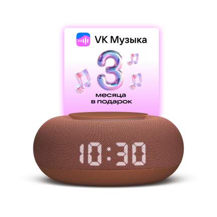 Умная колонка VK Капсула Мини с Марусей Brown (MRC02PK)