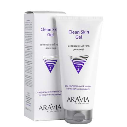 Гель для ультразвуковой чистки лица Aravia Professional Clean Skin Gel 200 мл