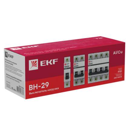 Выключатель нагрузки EKF Basic 1P 63А ВН-29 SL29-1-63-bas