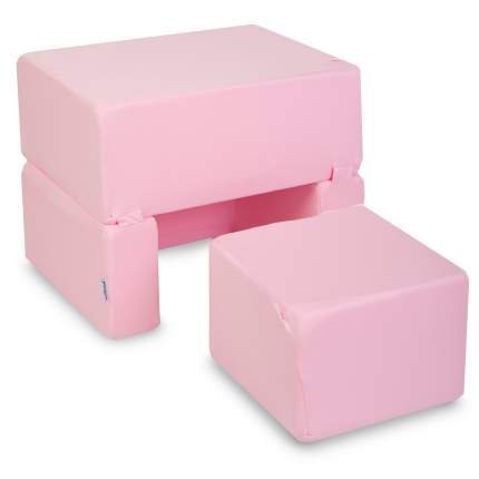 Кресло-трансформер Земляничный торт, розовое Hotenok krh203