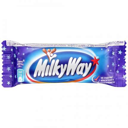 Шоколадный батончик Milky Way молочный с суфле 26 г x 4 шт