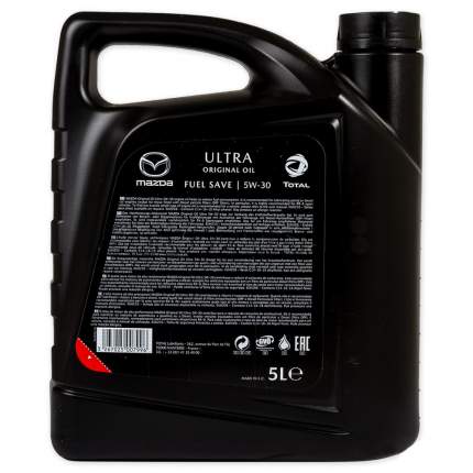 Моторное масло синтетическое Mazda Original oil Ultra 5W-30 (5л)